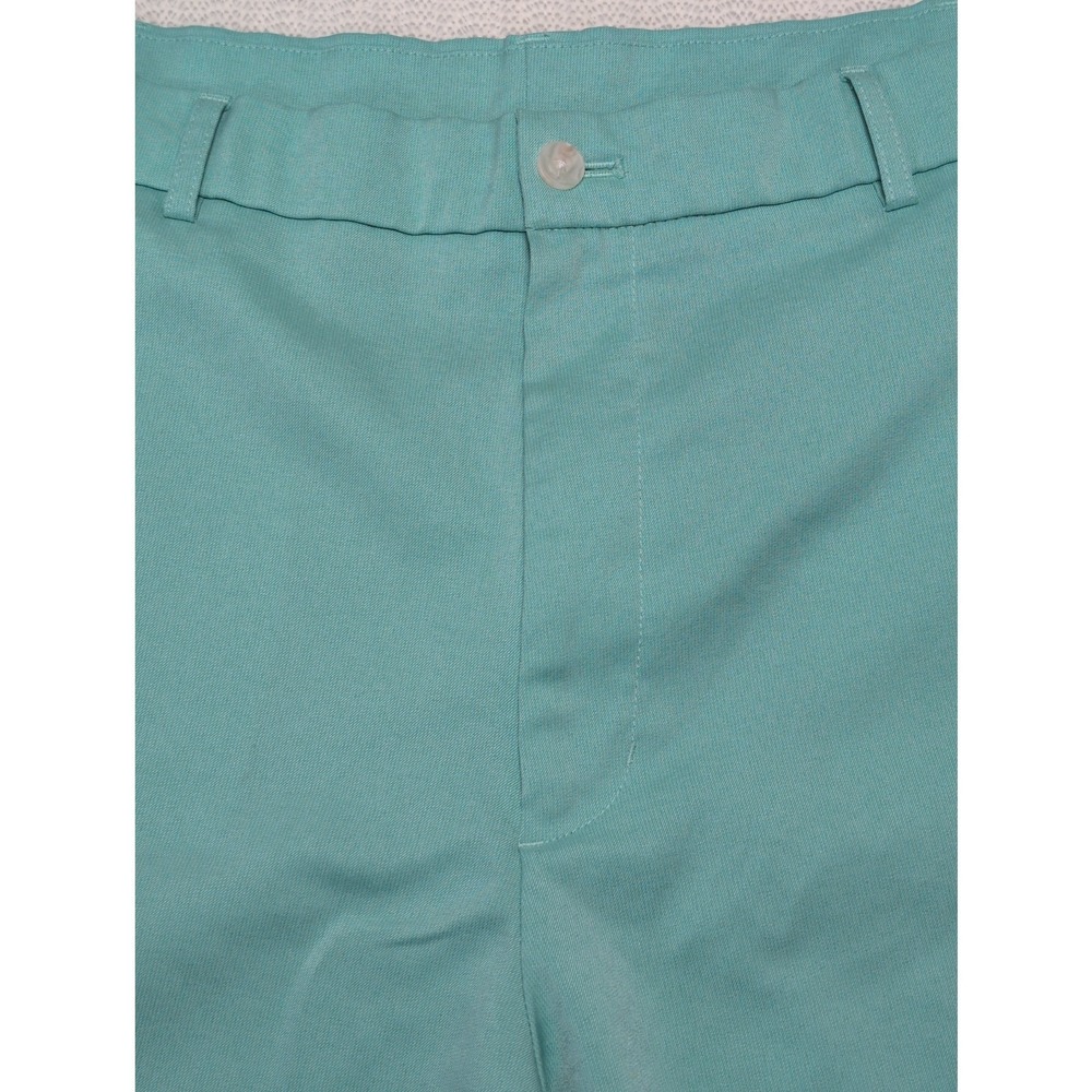 Walter Hagen Shorts Men's Golf Teal Aqua Flat Front Stretch 40 Casual Outdoor‎
